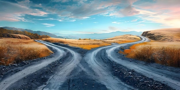 fork-road-symbolizing-decision-point-with-two-paths-diverging-representing-choices-opportunities-concept-decision-point-two-paths-choices-opportunities-symbolism_918839-50629-1882882111 Choice points A series on organisational culture and evolution